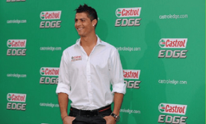 Castrol knew the importance of soccer to their fans, and offered Ronaldo's biography on their Facebook page.